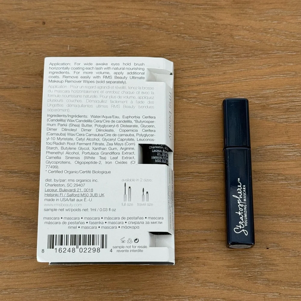BRAND NEW Mascara Sample Set - rms beauty + lune+aster